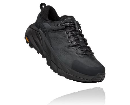 Hoka One One Kaha Low GORE-TEX Homem - Tenis Corrida Trilha Pretas / Cinzentas | PT-EwHdP7h